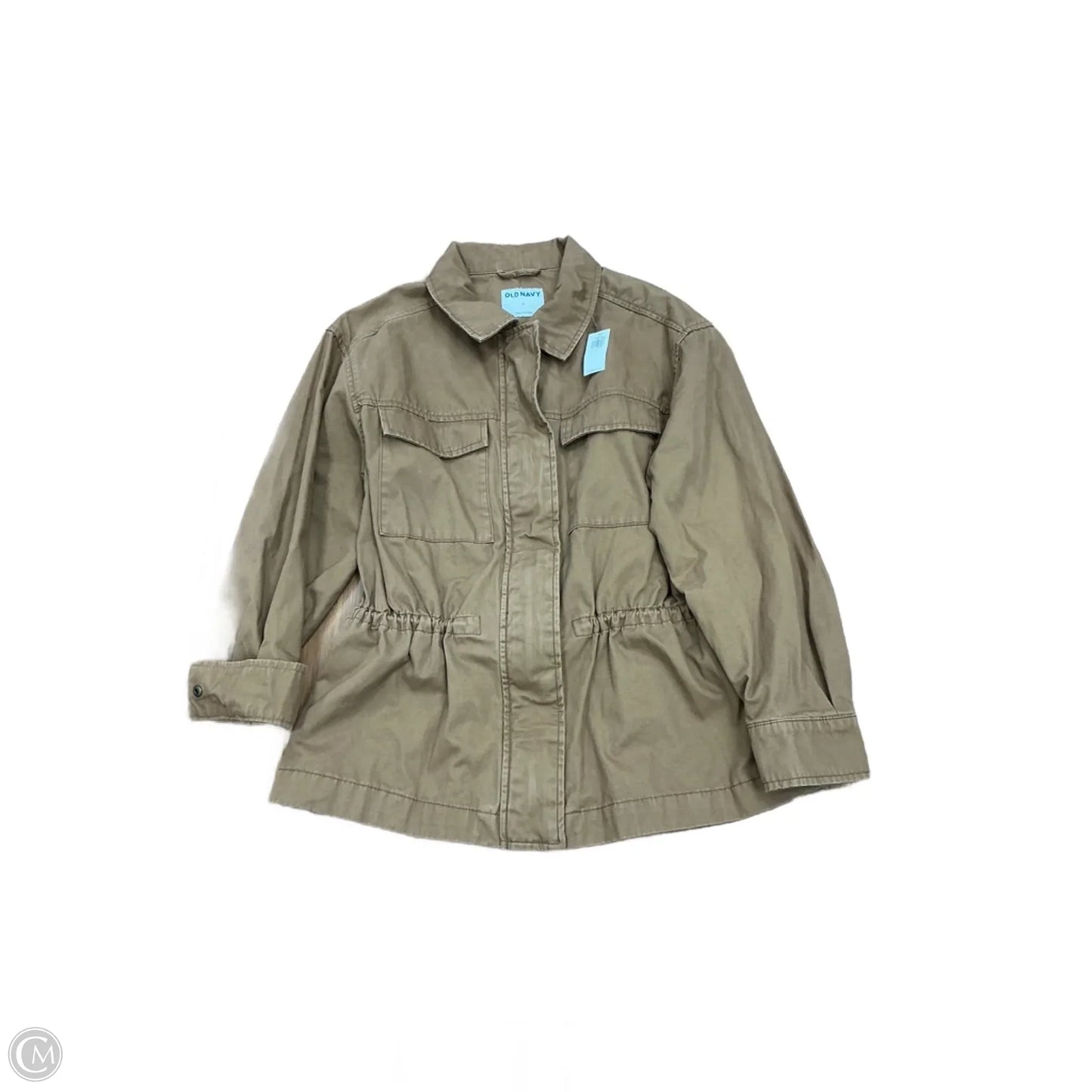 Jacket Utility By Old Navy In Brown, Size: S