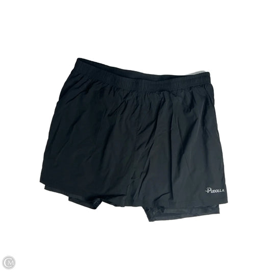 Athletic Shorts By Pudolla In Black, Size: 2x