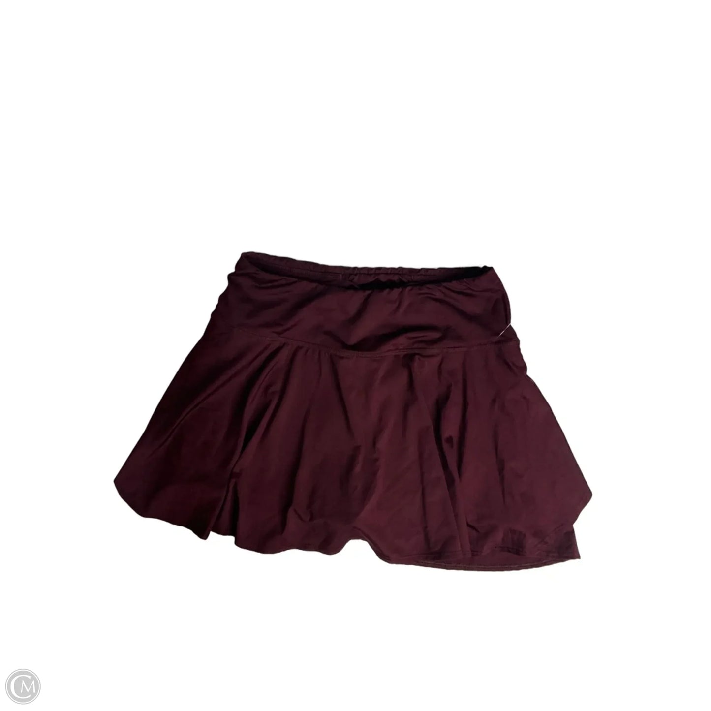 Athletic Skort By Holloway In Maroon, Size: M