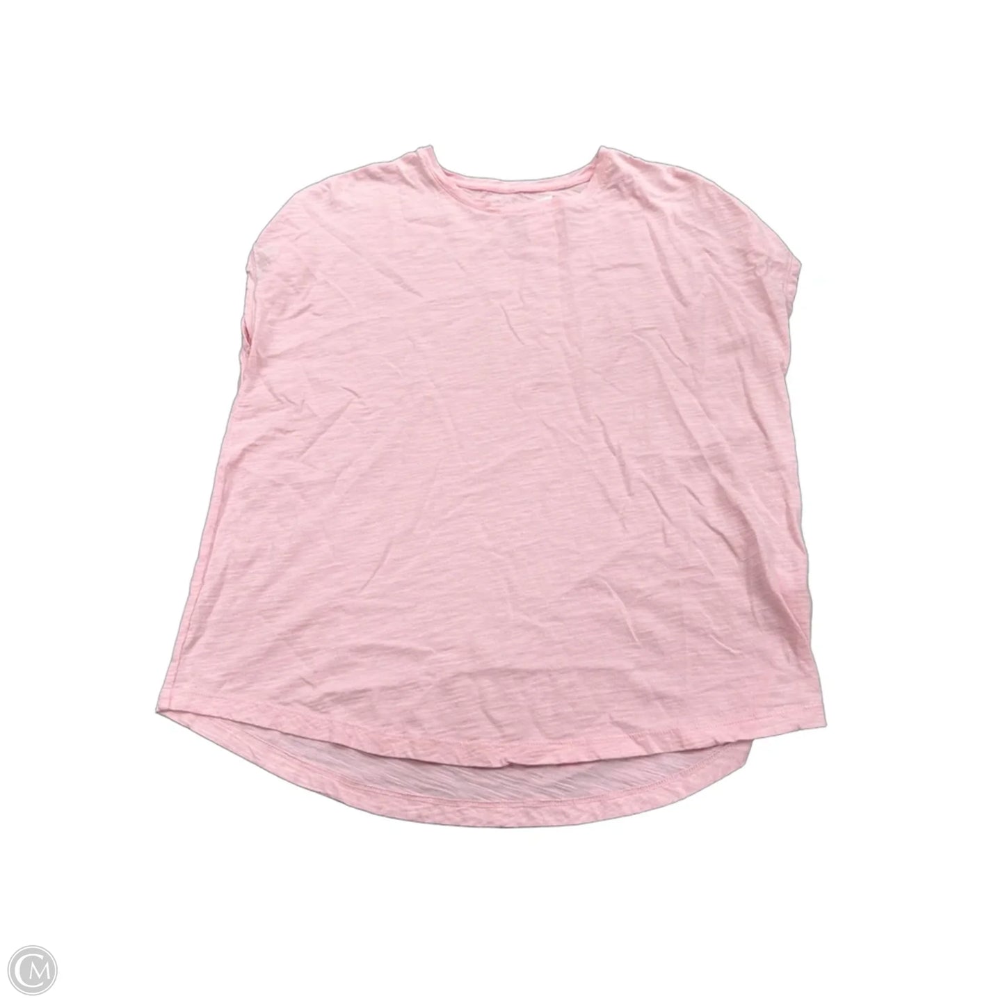 Top Short Sleeve Basic By J. Jill In Pink, Size: S