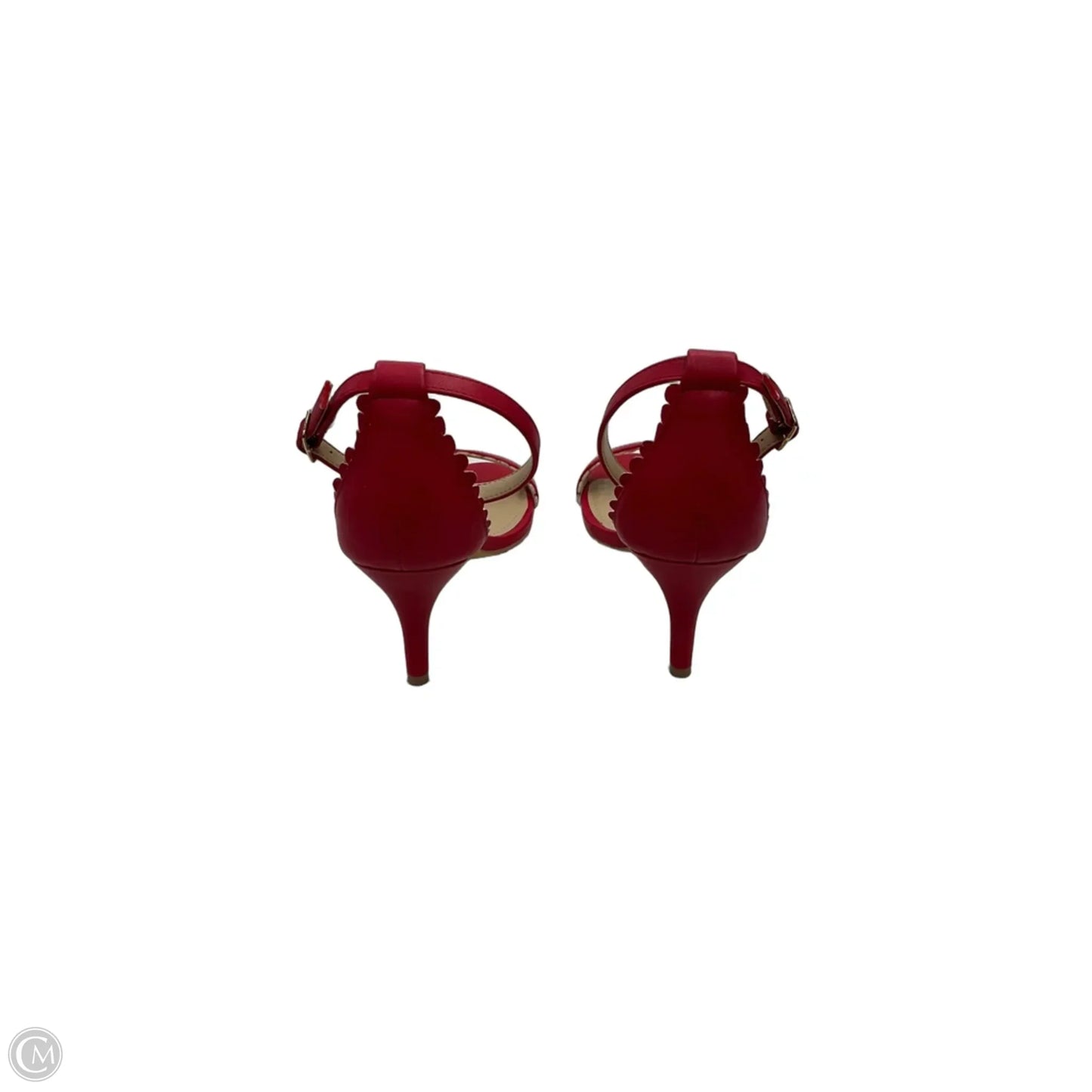 Sandals Heels Kitten By Boston Design Studios In Pink, Size: 9