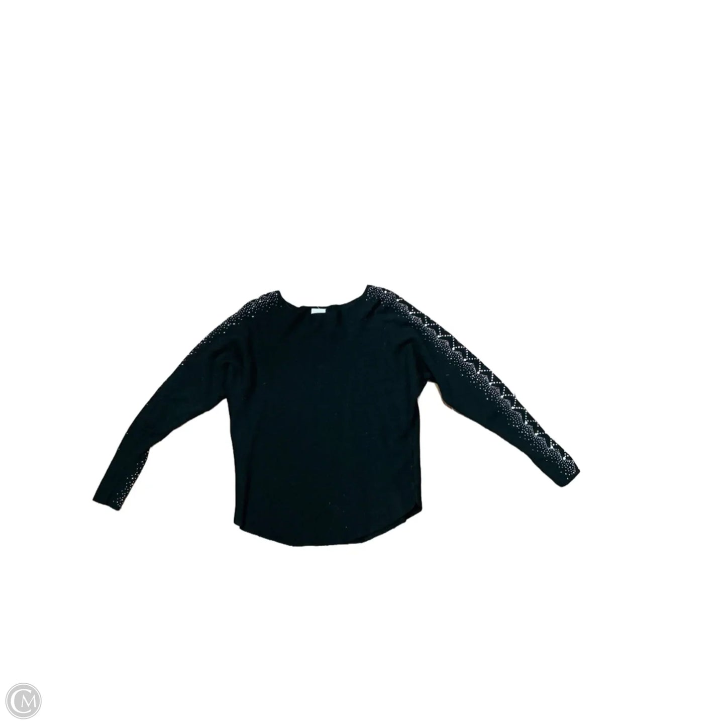 Sweater By Clothes Mentor In Black, Size: S
