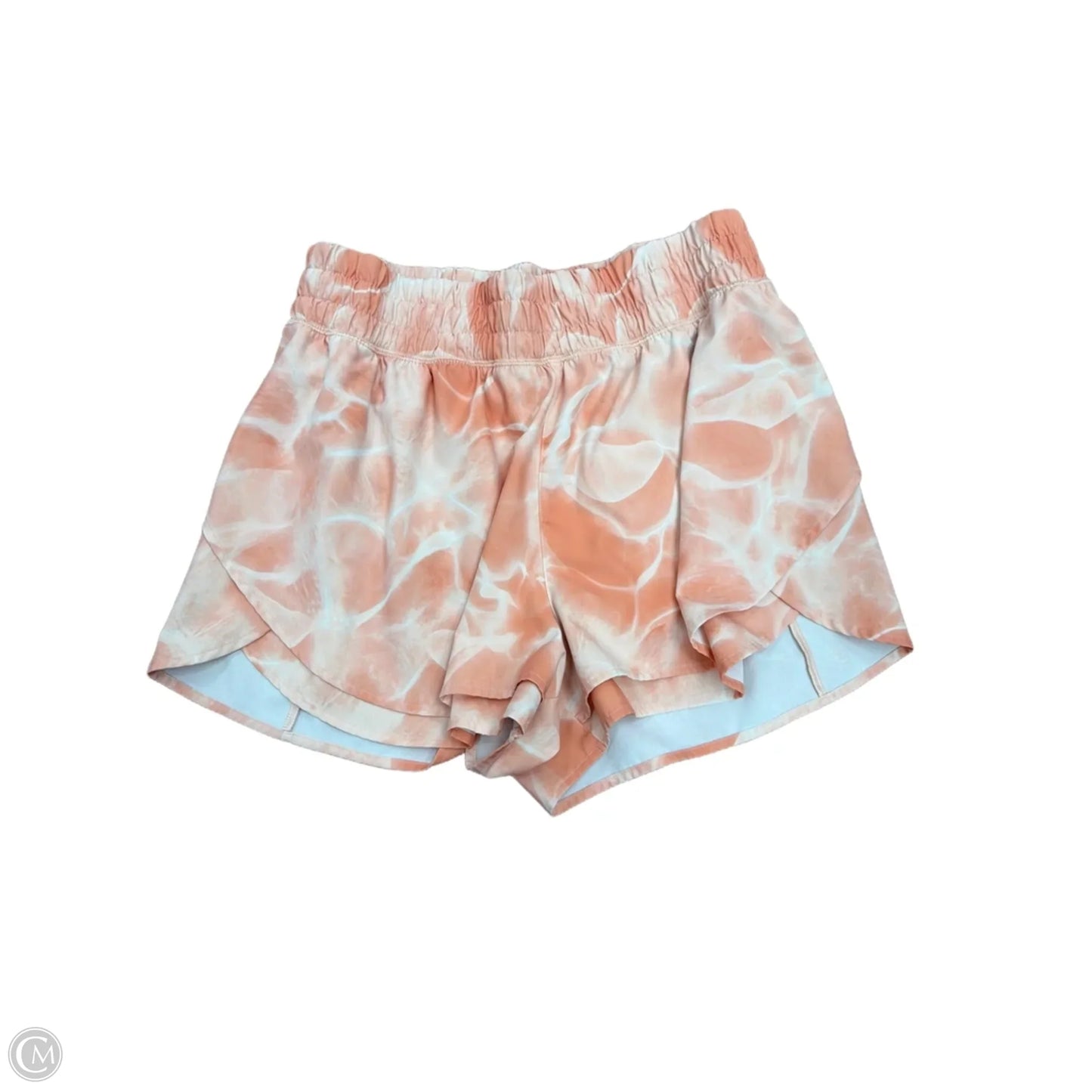 Athletic Shorts By Calia In Orange, Size: M