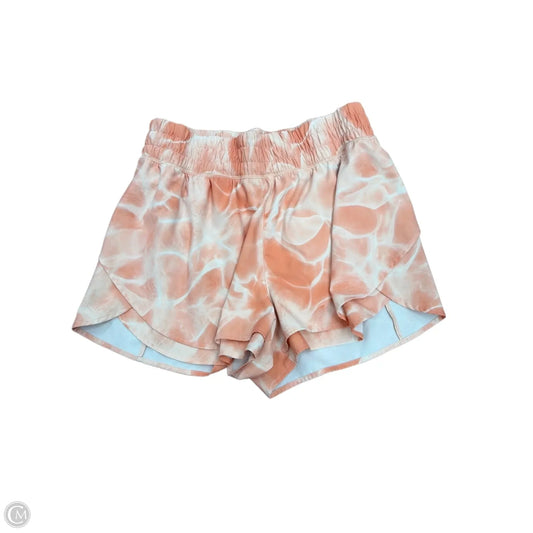 Athletic Shorts By Calia In Orange, Size: M