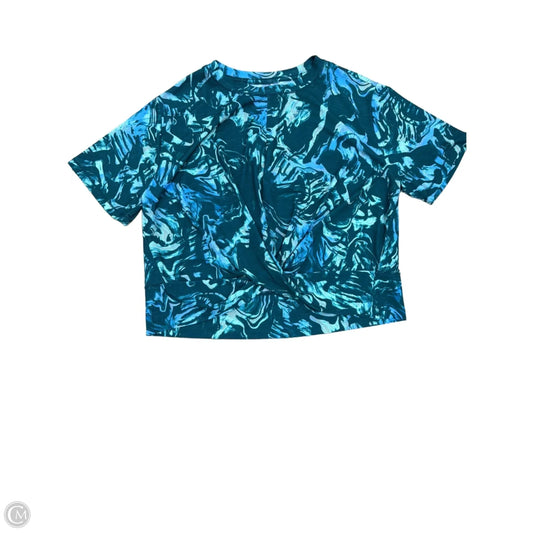 Athletic Top Short Sleeve By Calia In Green, Size: S