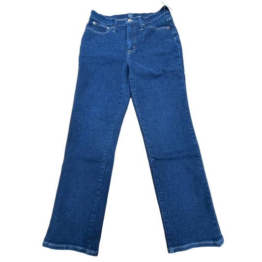 Jeans Straight By J. Crew In Blue Denim, Size: 4