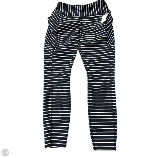 Athletic Leggings By Athleta In Striped Pattern, Size: Xs