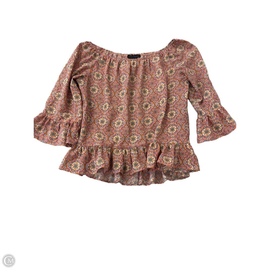 Top 3/4 Sleeve By Sanctuary In Multi-colored, Size: M