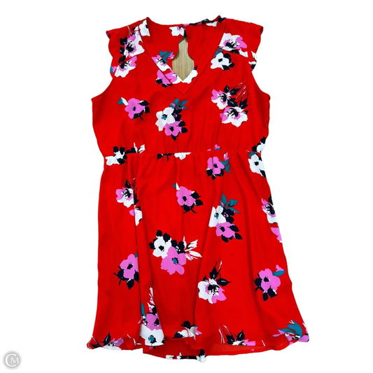 Dress Casual Short By 41 Hawthorn In Floral Print, Size: 1x