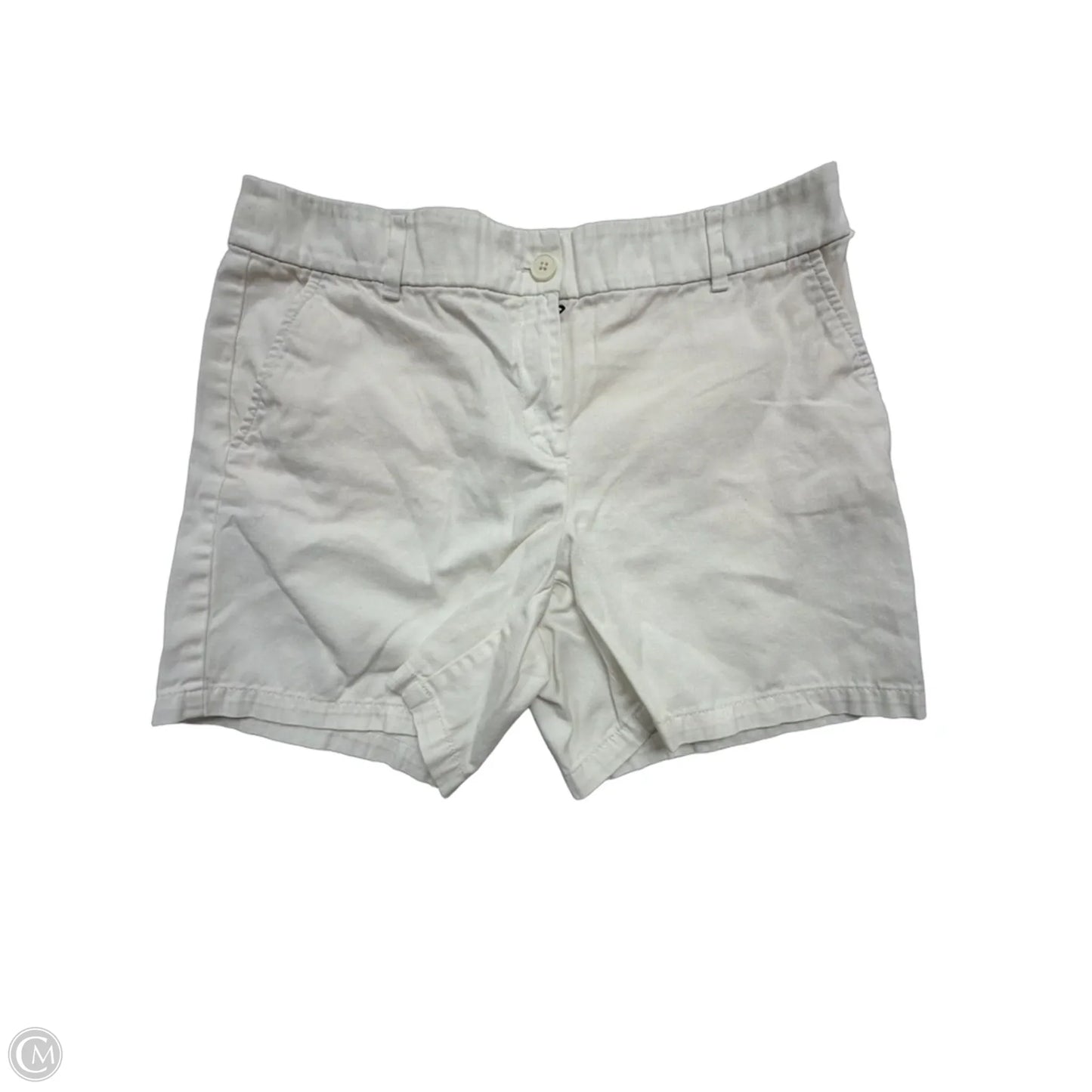 Shorts By Loft In White Denim, Size: 10