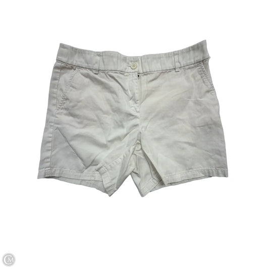 Shorts By Loft In White Denim, Size: 10