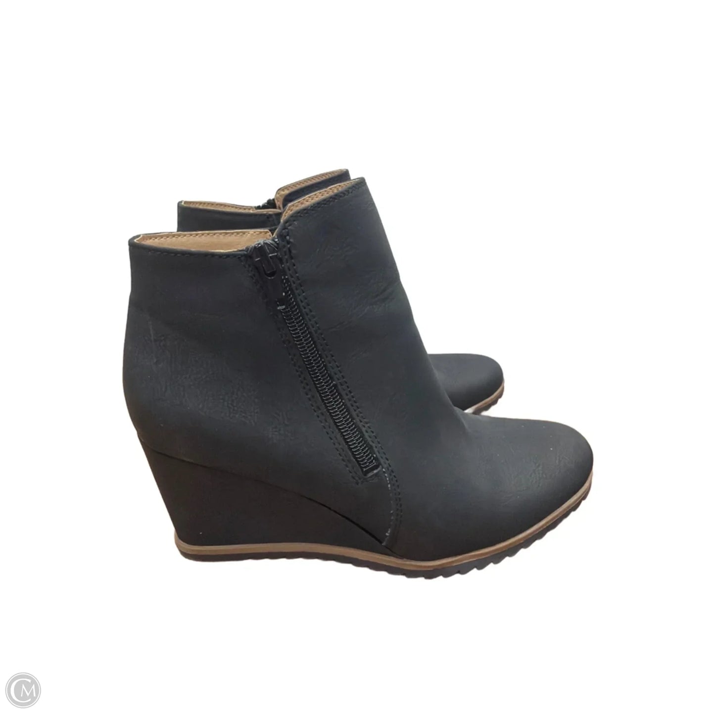 Boots Ankle Heels By Naturalizer In Black, Size: 8