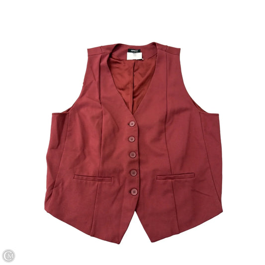Vest Other By Torrid In Red, Size: 3x