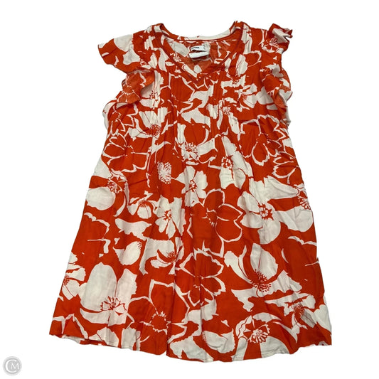 Dress Casual Short By Sonoma In Tropical Print, Size: 1x