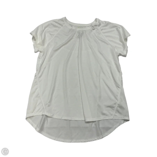 Athletic Tank Top By Tek Gear In White, Size: 1x