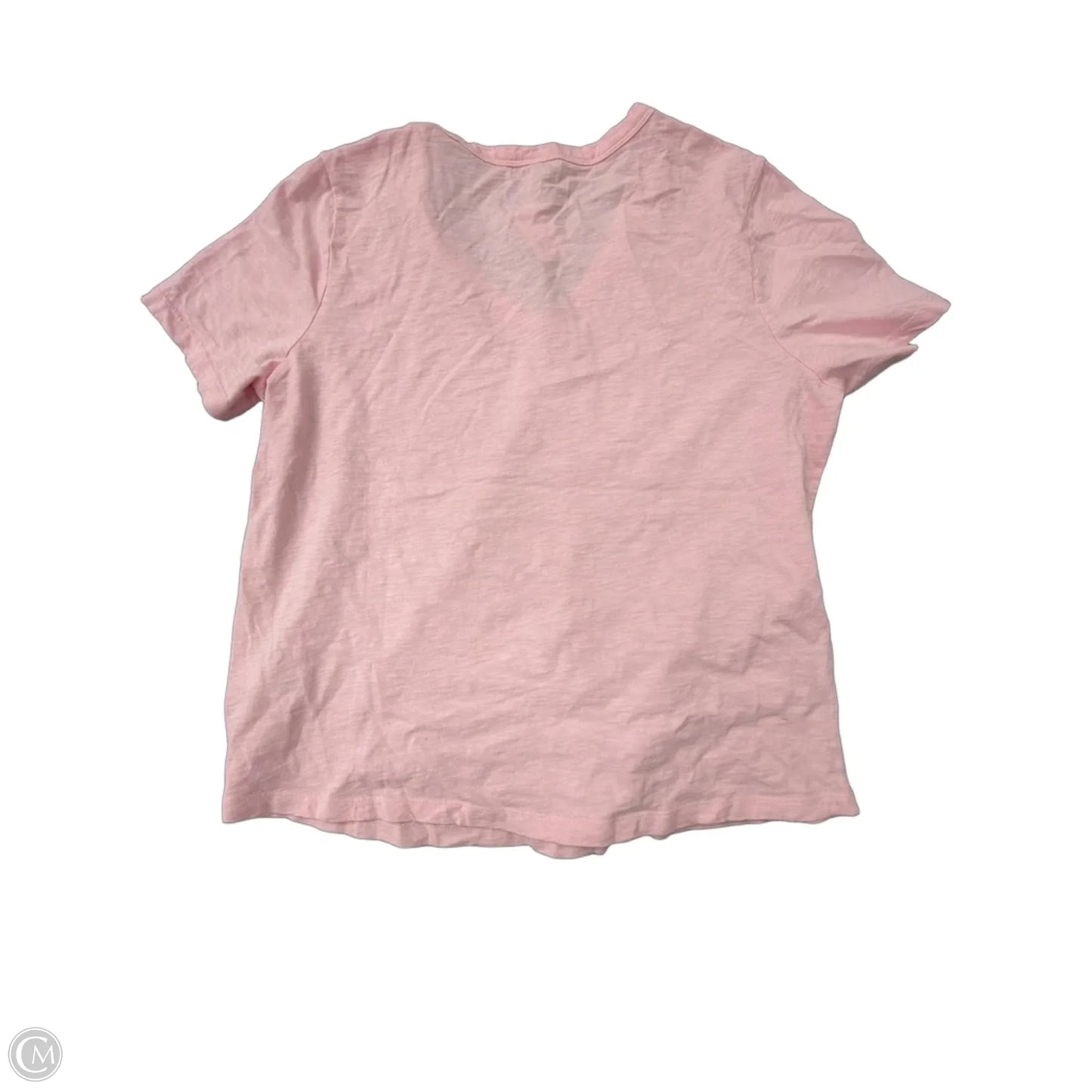 Top Short Sleeve Basic By Vineyard Vines In Pink, Size: L