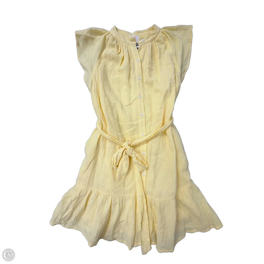 Dress Casual Midi By VD Lounge In Yellow, Size: L