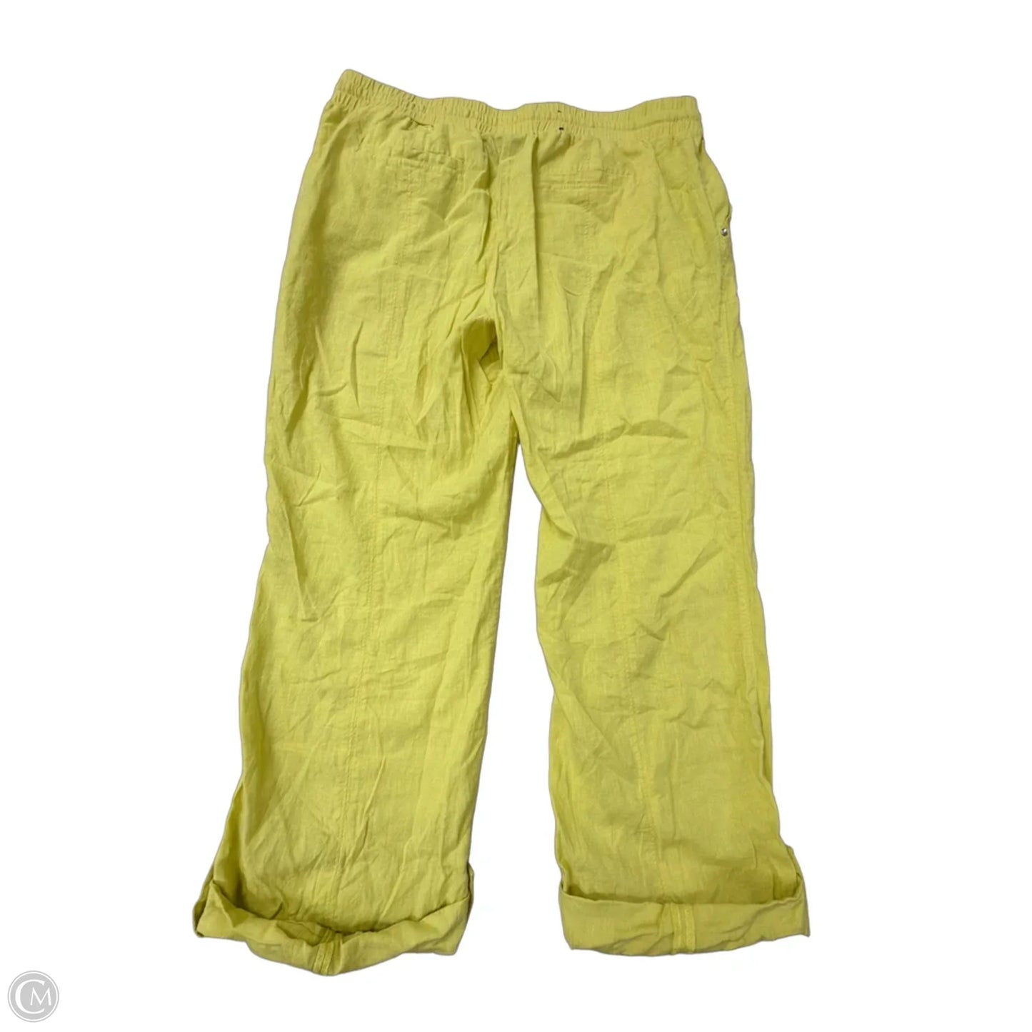 Pants Linen By Inc In Green, Size: 12
