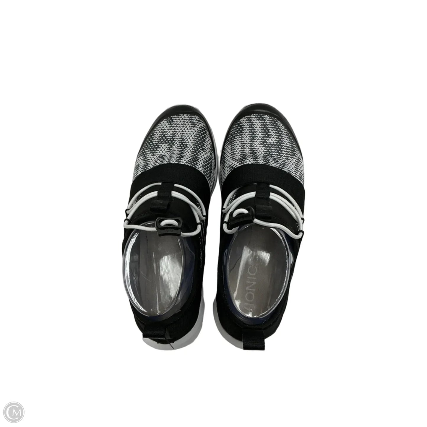Shoes Athletic By Vionic In Black & White, Size: 6