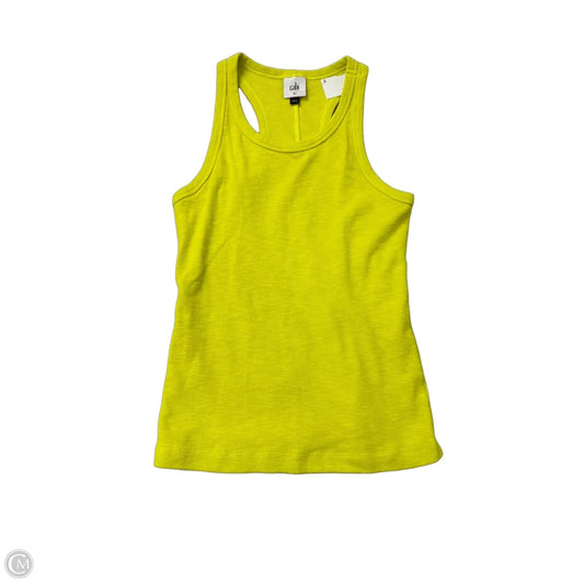 Tank Top By Cabi In Green, Size: Xs