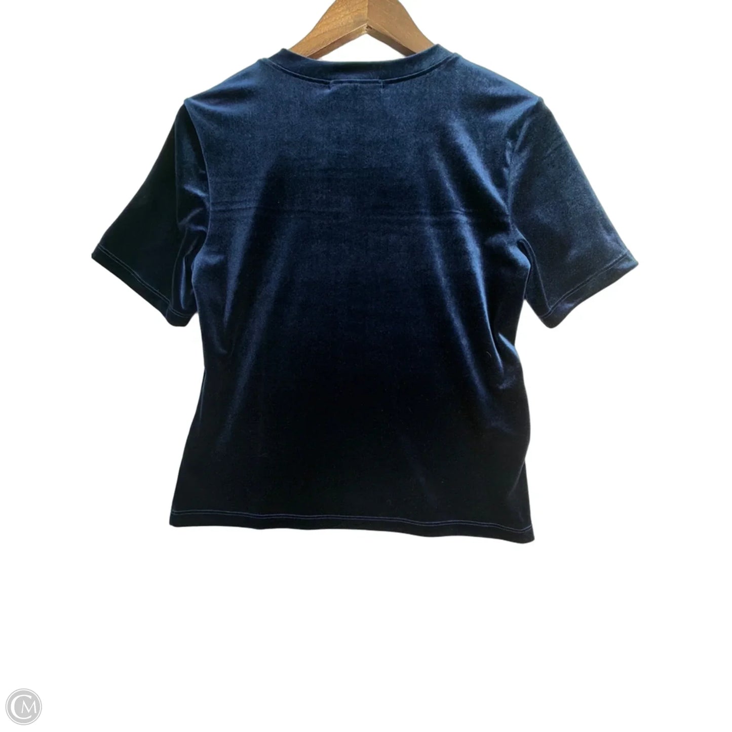 Top Short Sleeve By Stateside In Blue, Size: S