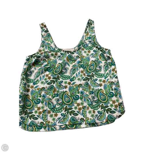 Tank Top By Loft In Paisley Print, Size: S