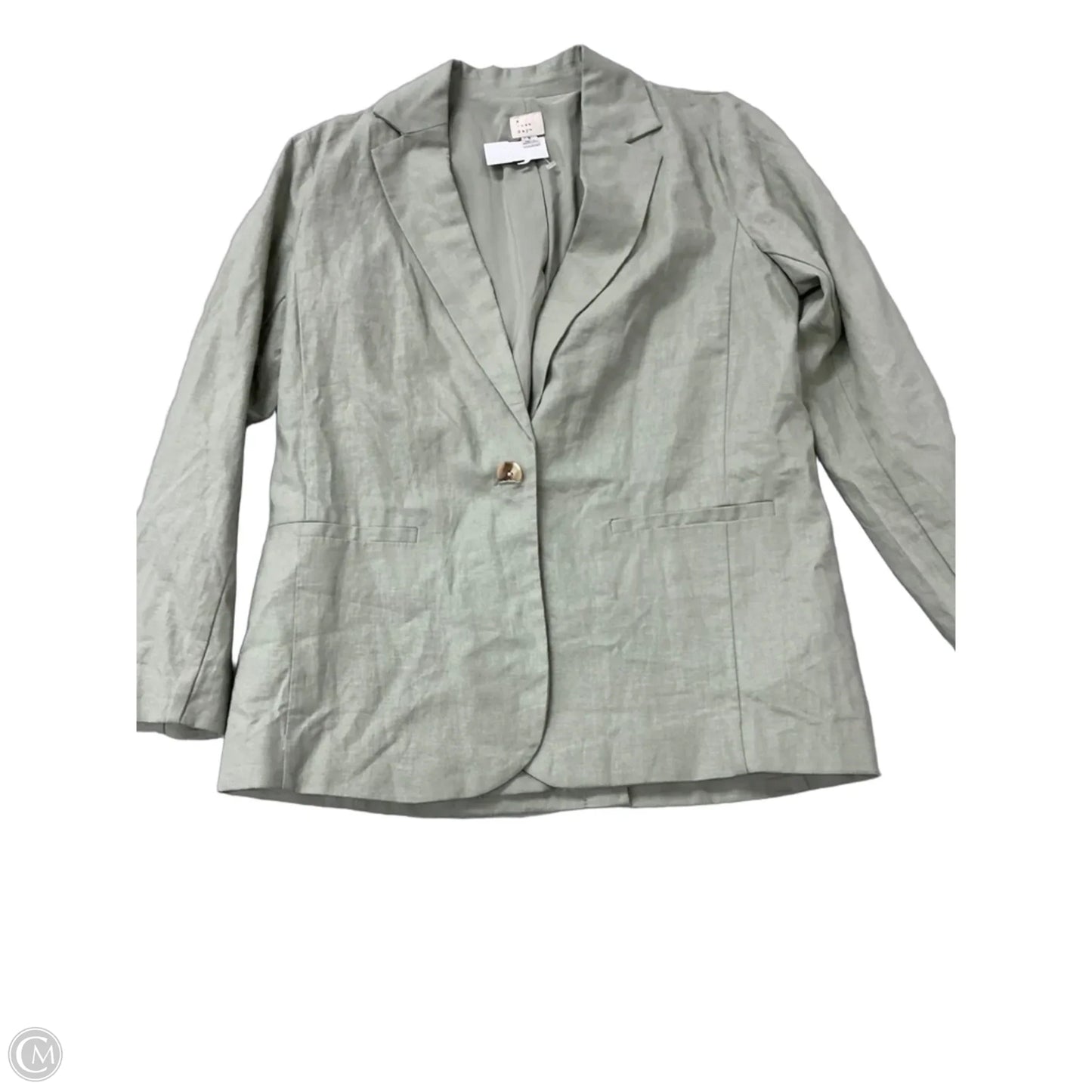 Blazer By A New Day In Green, Size: S