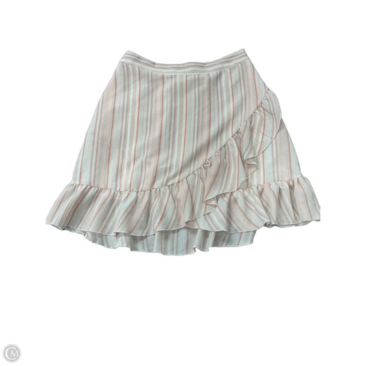 Skirt Mini & Short By Lc Lauren Conrad In Striped Pattern, Size: M