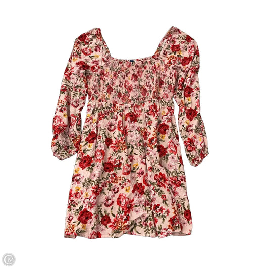 Dress Casual Short By Old Navy In Floral Print, Size: L