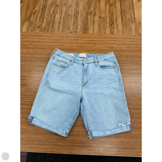 Shorts By Universal Thread In Blue Denim, Size: 12