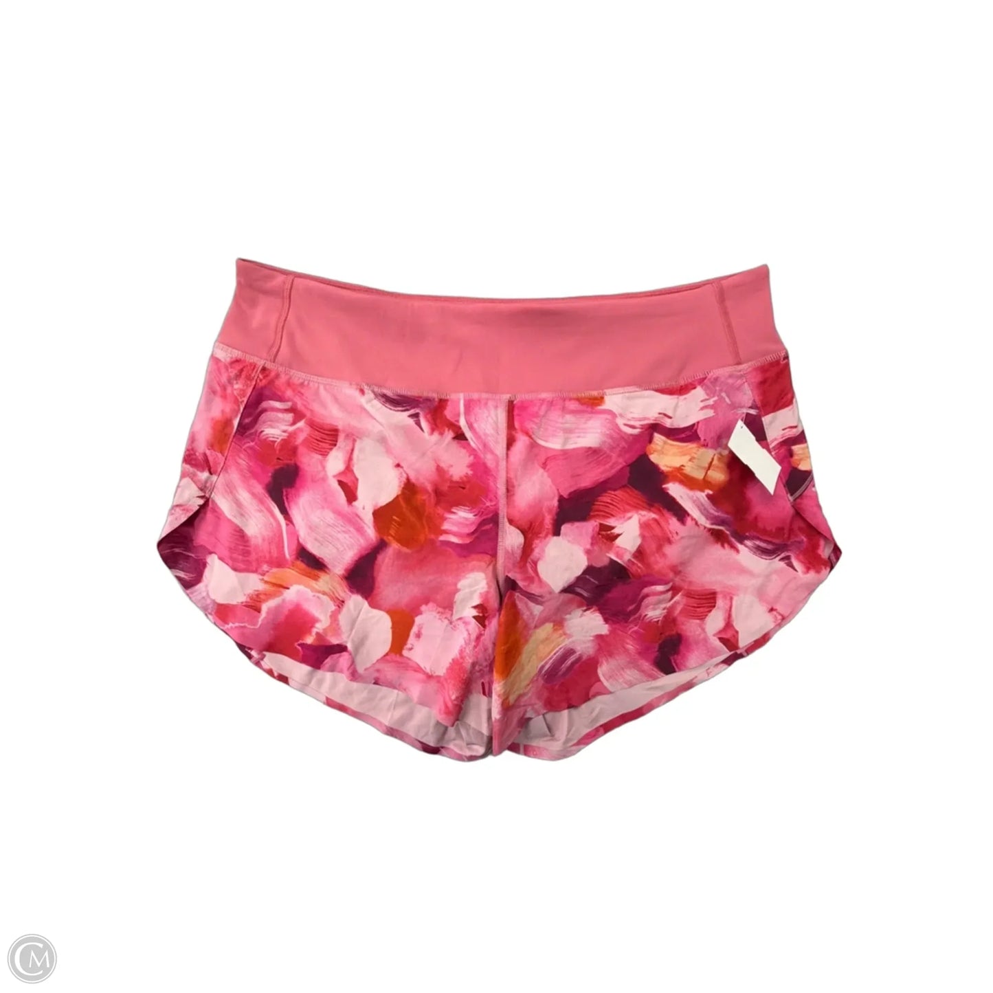Athletic Shorts By Athleta In Pink, Size: L