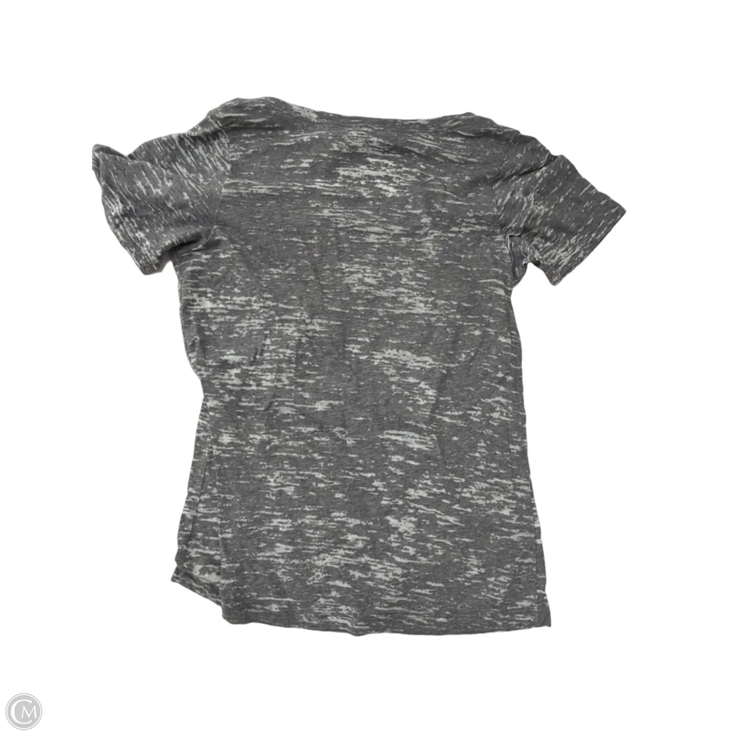 Top Short Sleeve By Clothes Mentor In Grey, Size: L