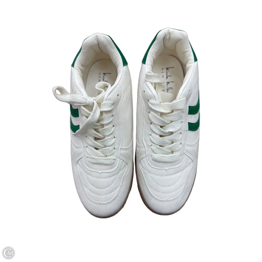 Shoes Sneakers By Nicole Miller In Cream, Size: 8