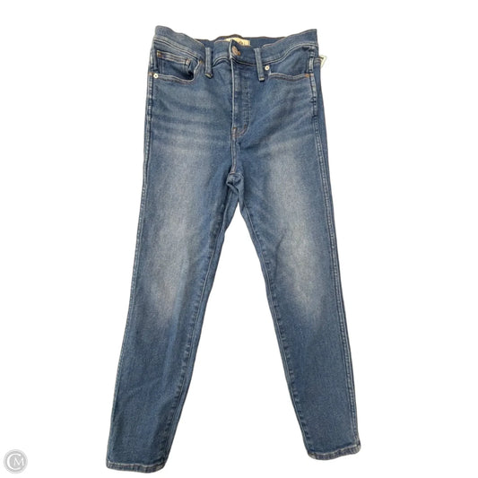Jeans Cropped By Madewell In Blue Denim, Size: 6