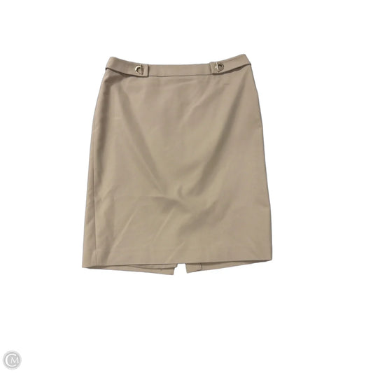 Skirt Midi By Tommy Hilfiger In Tan, Size: M