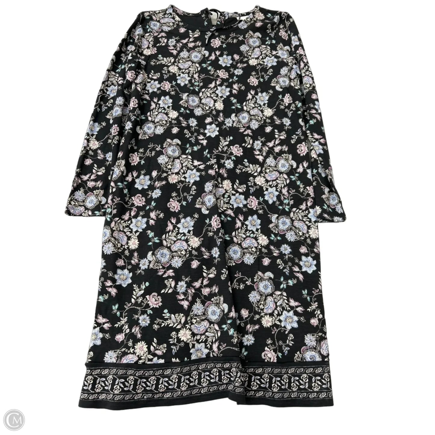 Dress Casual Midi By J. Jill In Floral Print, Size: M