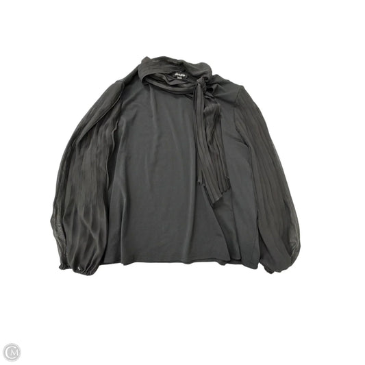 Top Long Sleeve By Cable And Gauge In Black, Size: 2x