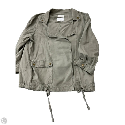 Jacket Utility By Caslon In Green, Size: L