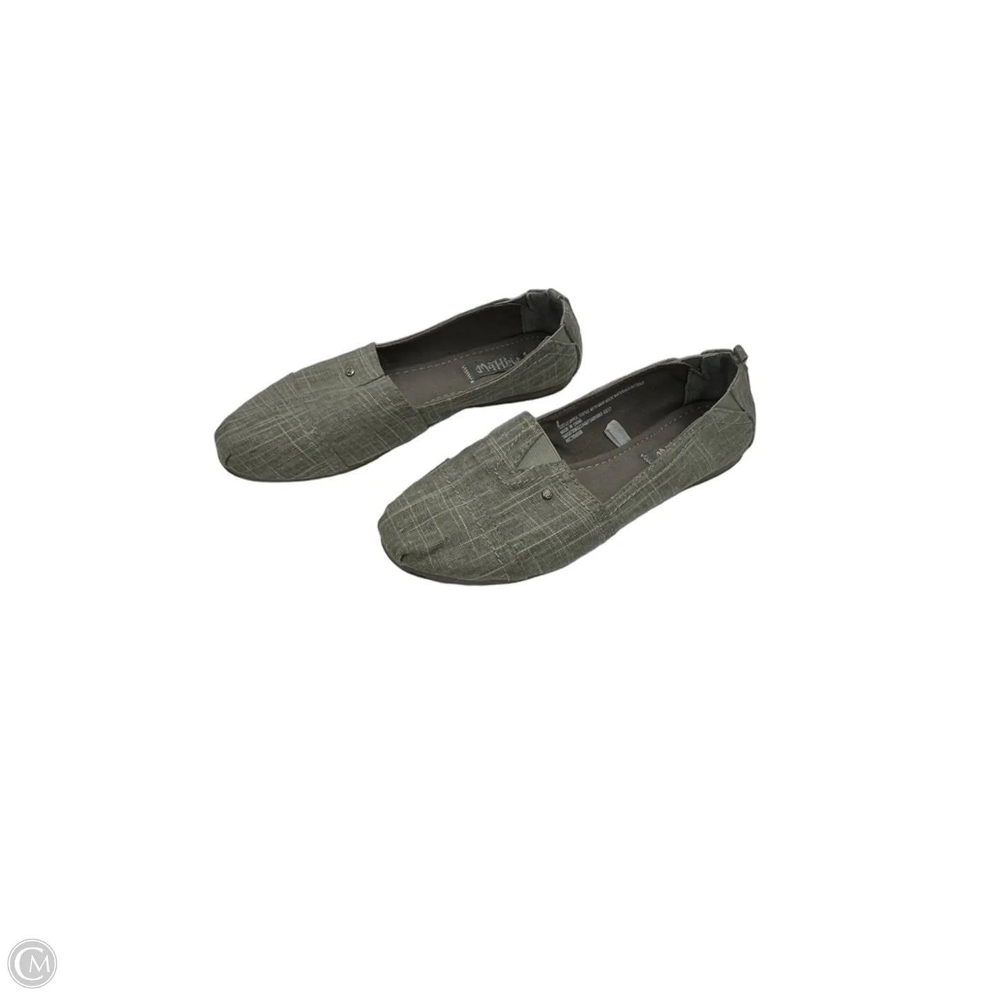 Shoes Flats By Mad Love In Grey, Size: 9