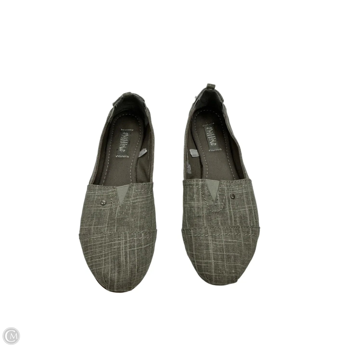Shoes Flats By Mad Love In Grey, Size: 9