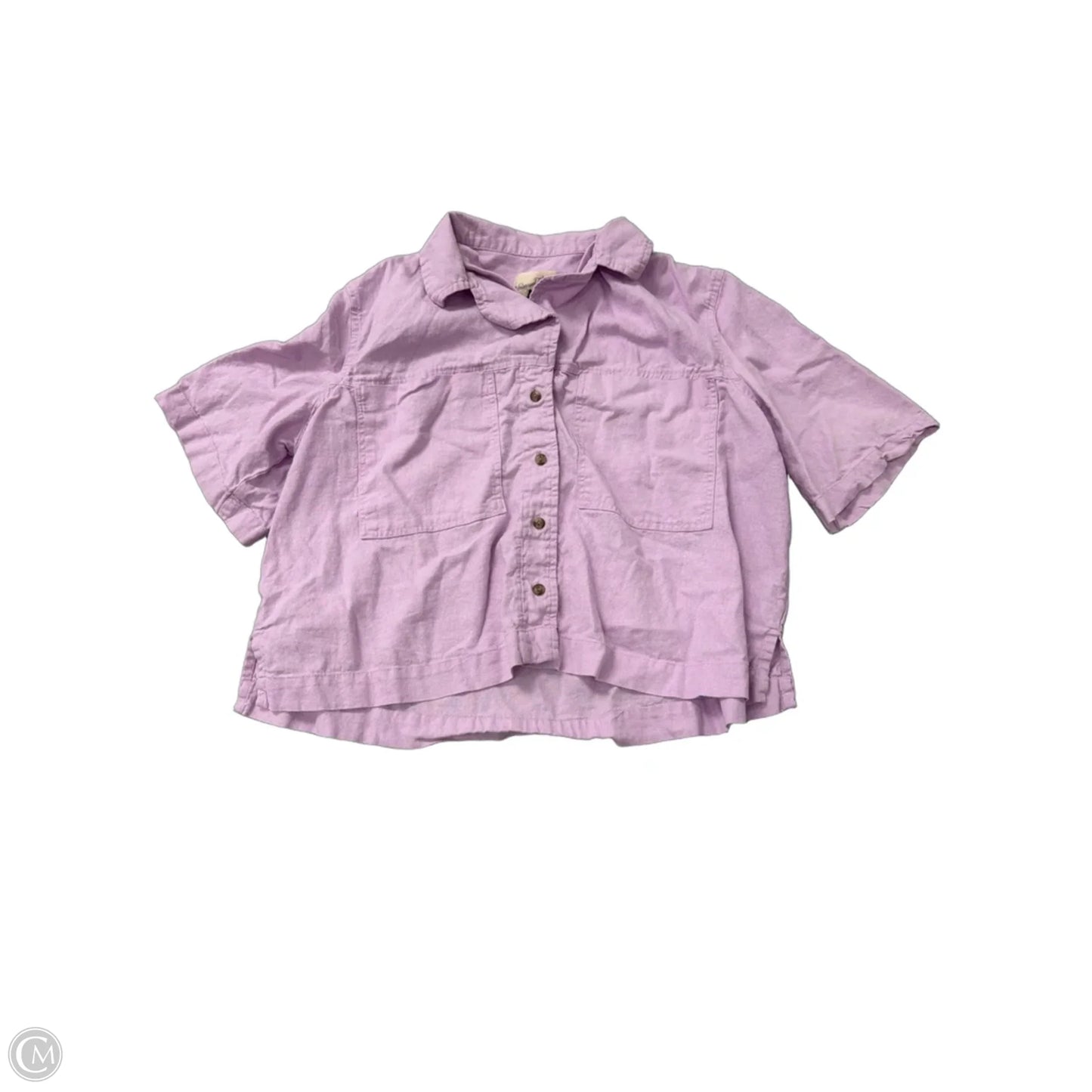 Top Short Sleeve By Universal Thread In Purple, Size: M