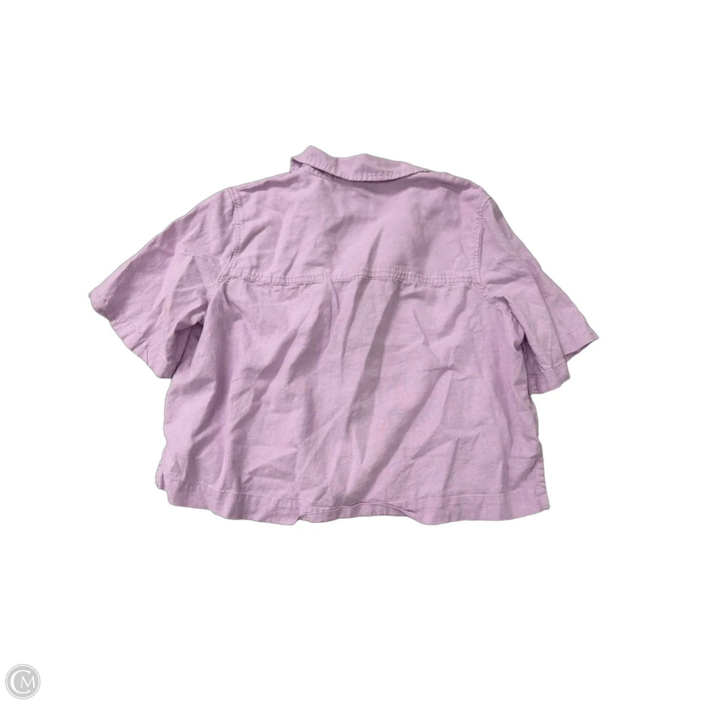 Top Short Sleeve By Universal Thread In Purple, Size: M