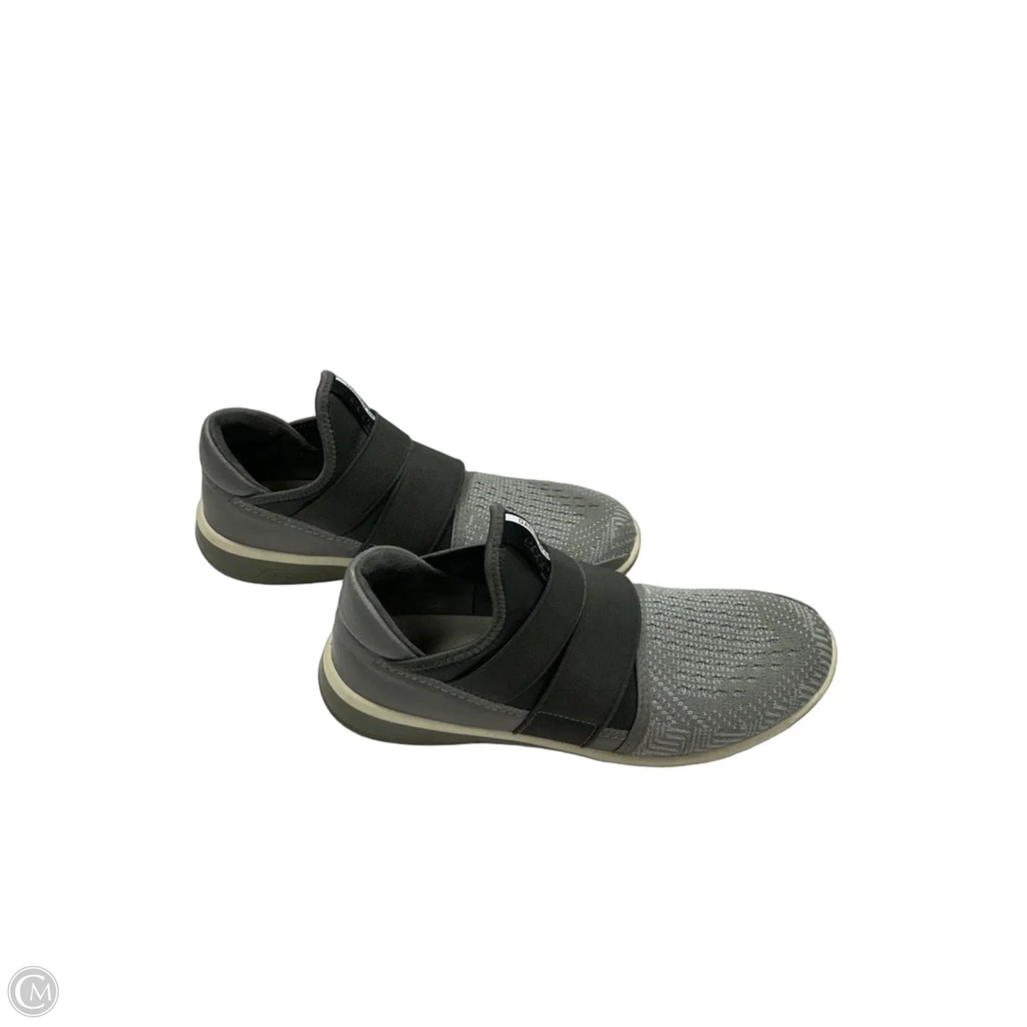 Shoes Flats By Ecco In Grey, Size: 7