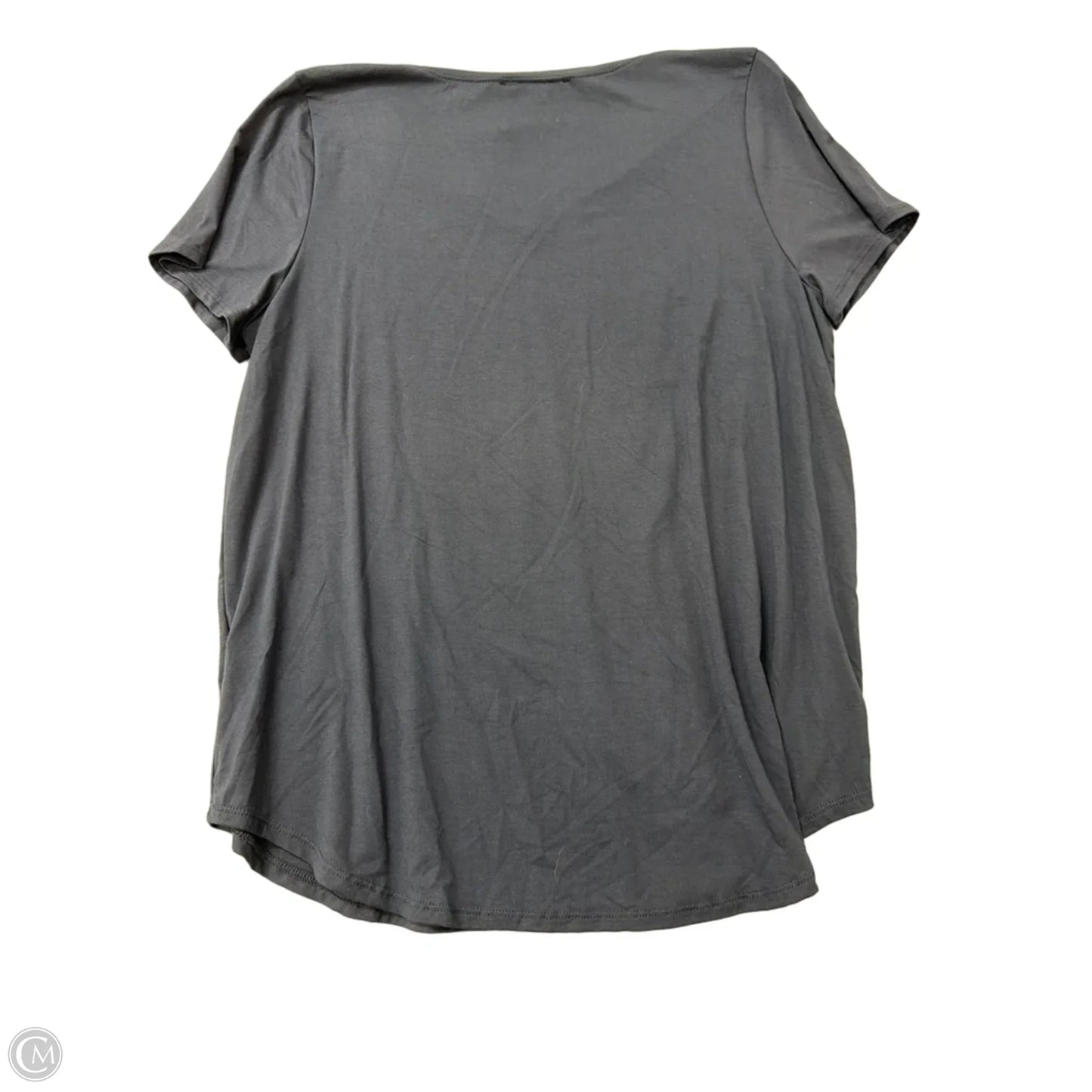Top Short Sleeve Basic By Green Envelope In Blue, Size: Xl