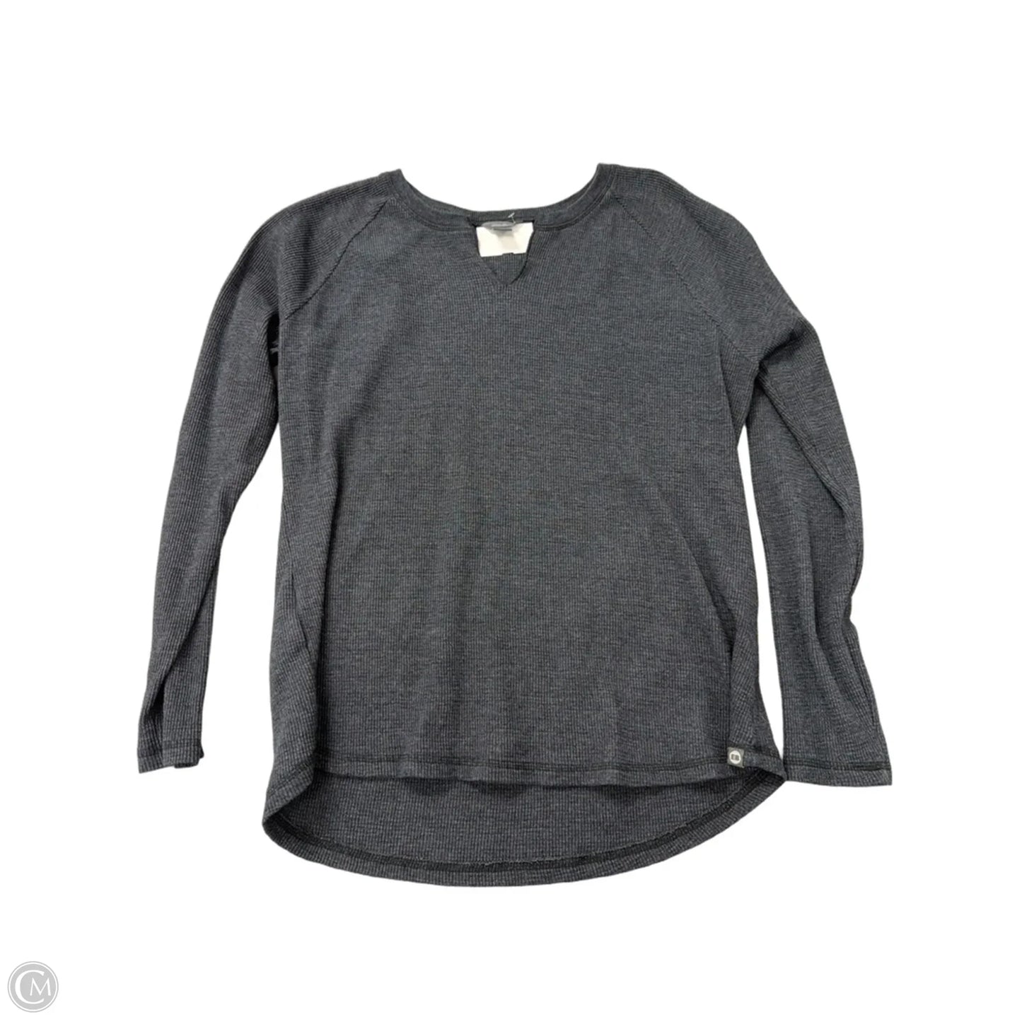 Top Long Sleeve By Eddie Bauer In Grey, Size: Xl