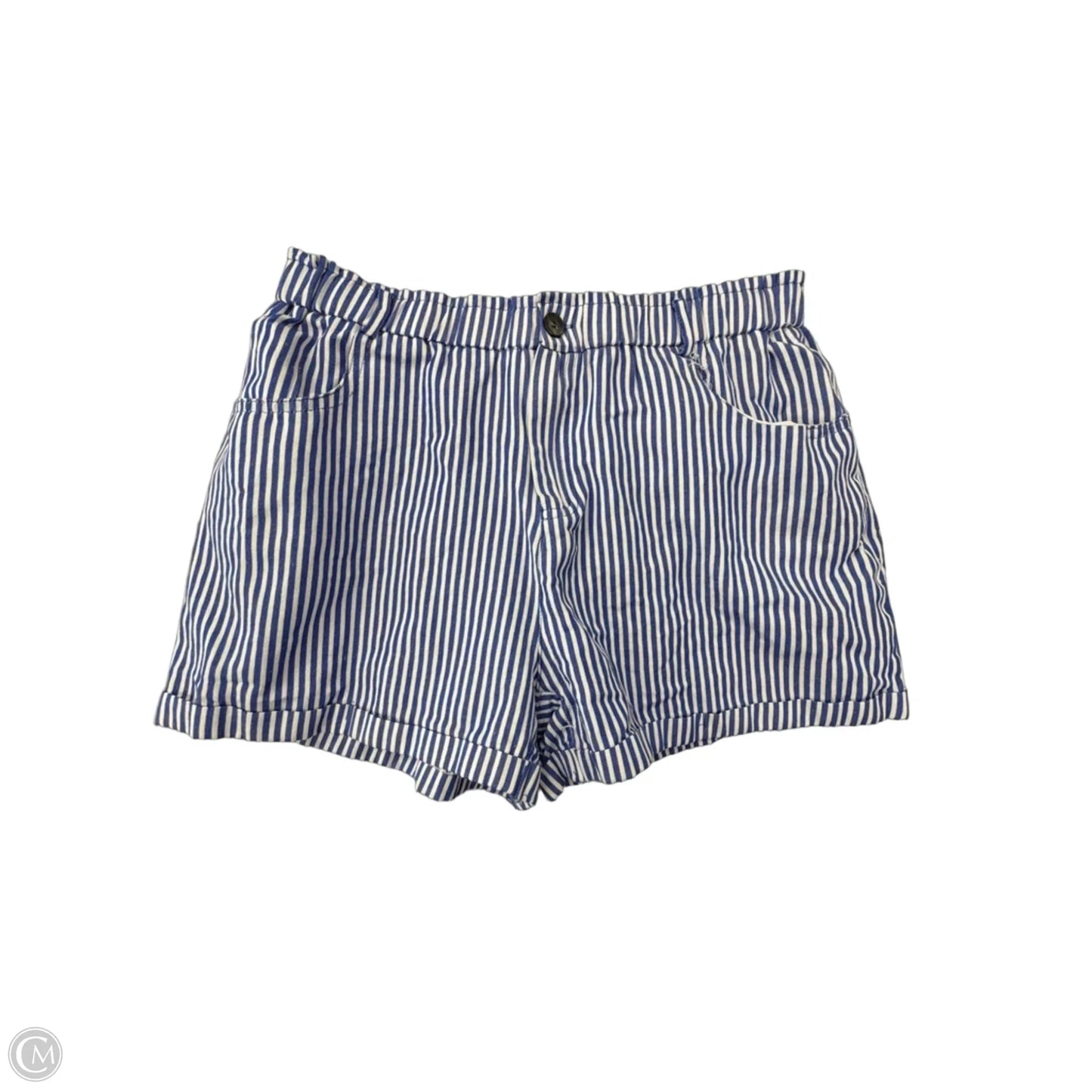 Shorts By Clothes Mentor In Striped Pattern, Size: 14