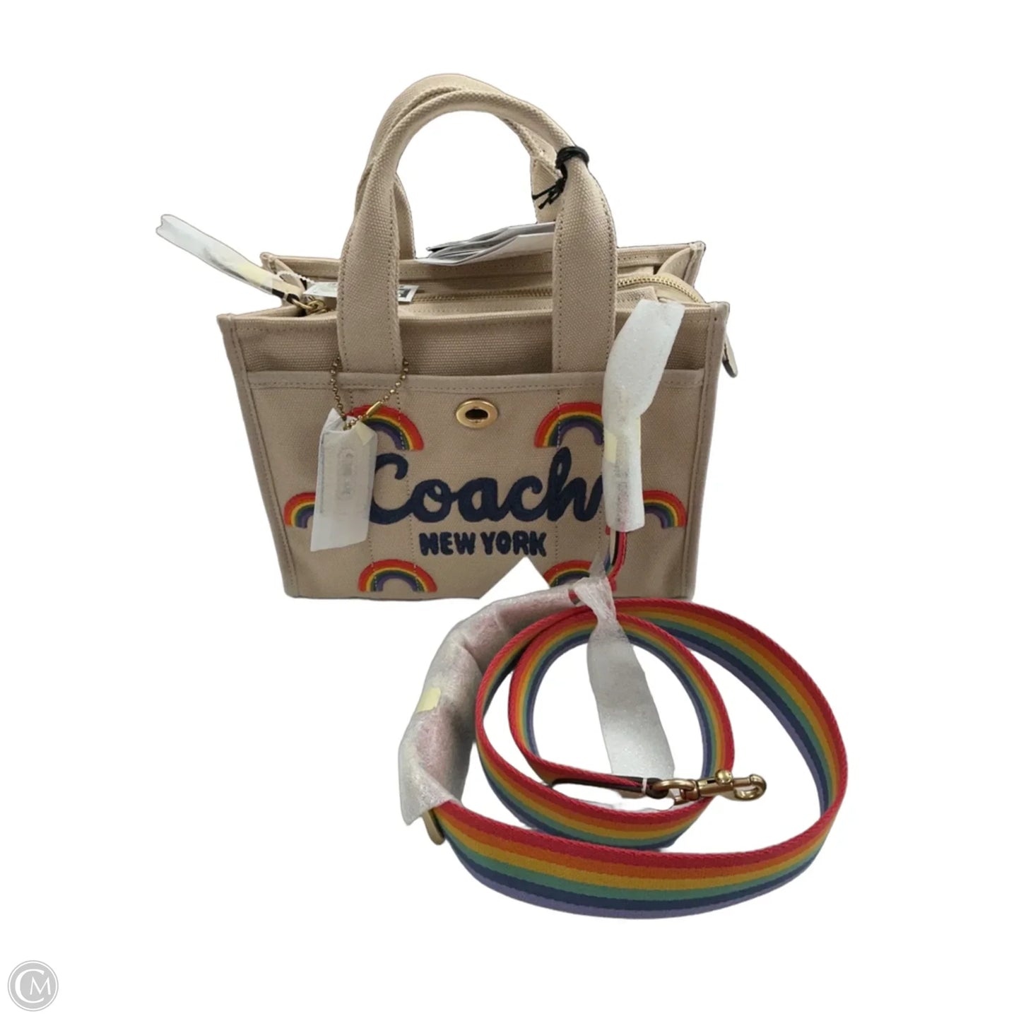 Handbag Designer By Coach, Size: Medium