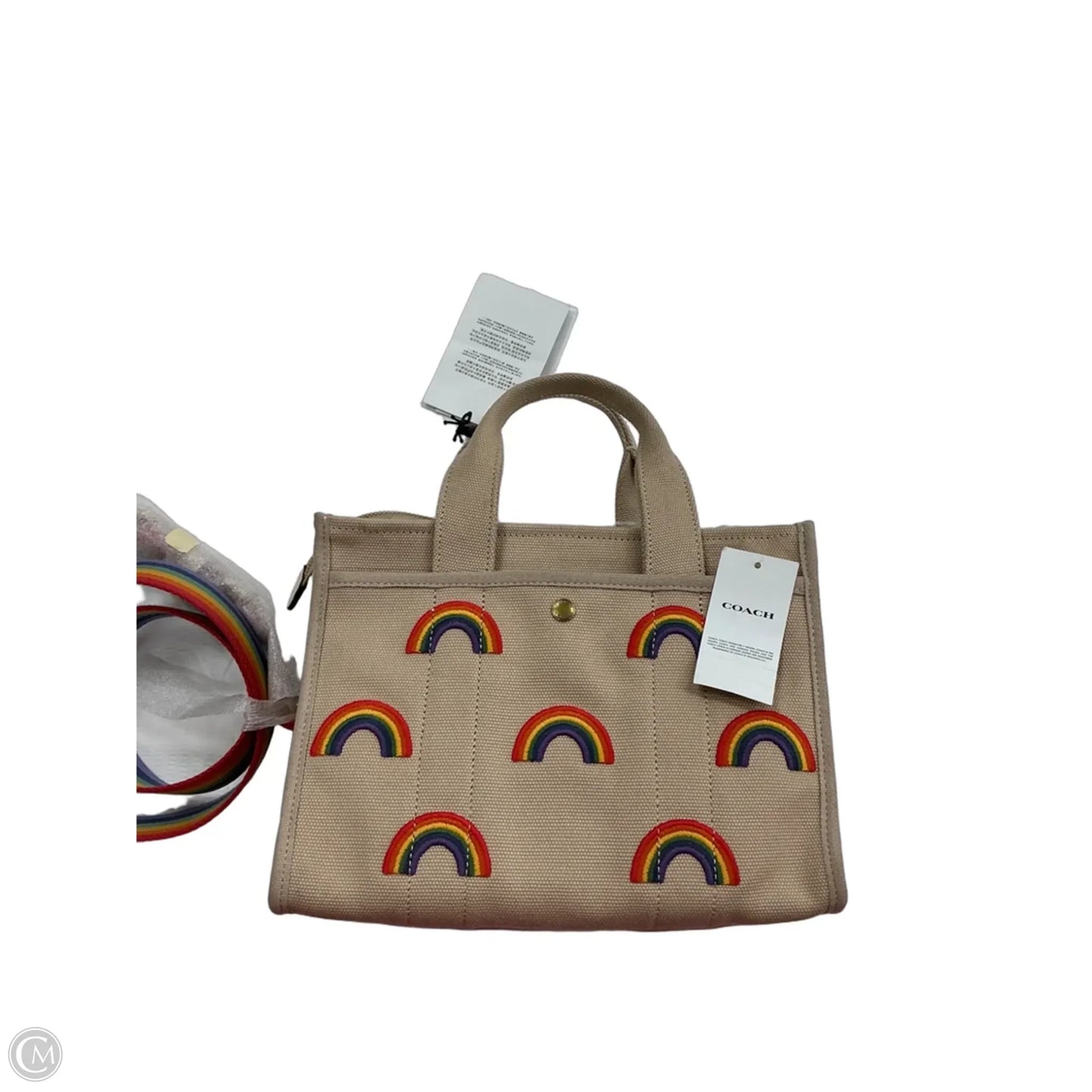 Handbag Designer By Coach, Size: Medium