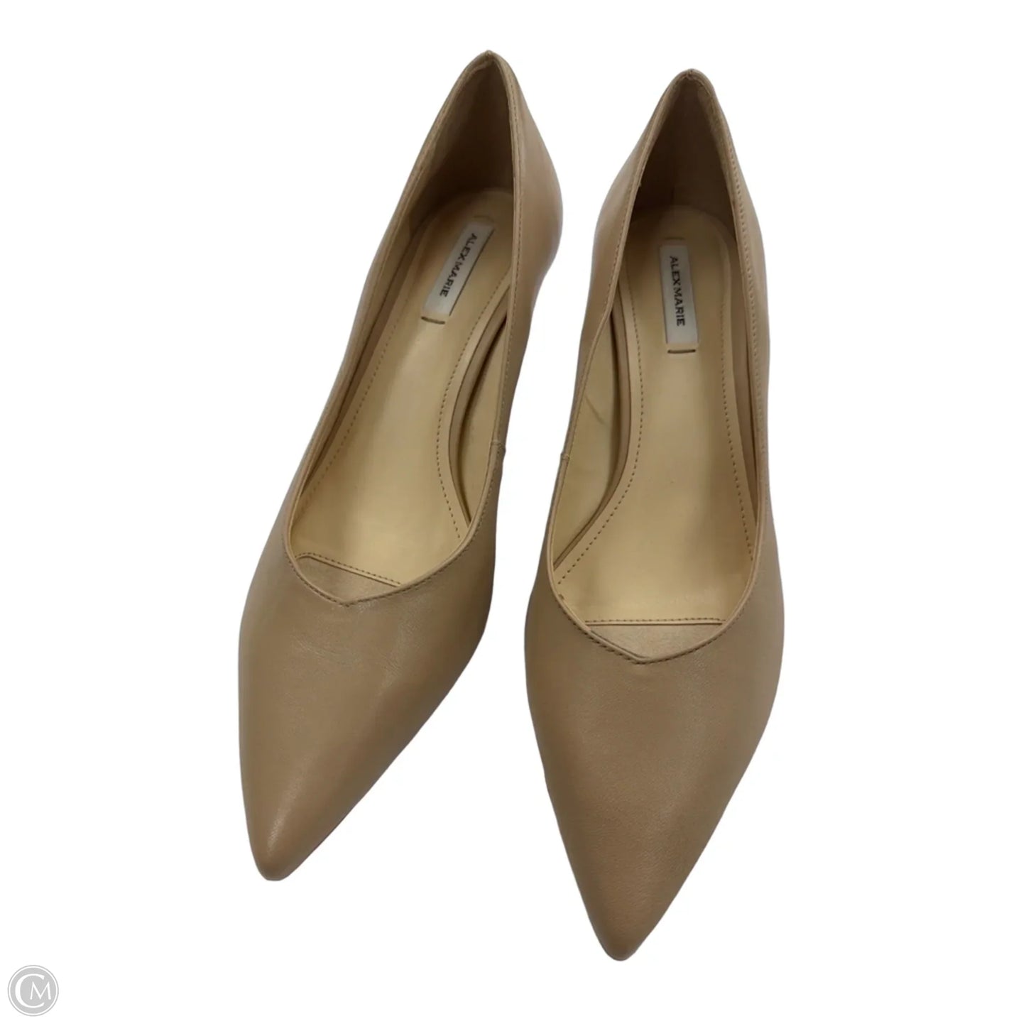 Shoes Heels Kitten By Alex Marie In Tan, Size: 7.5