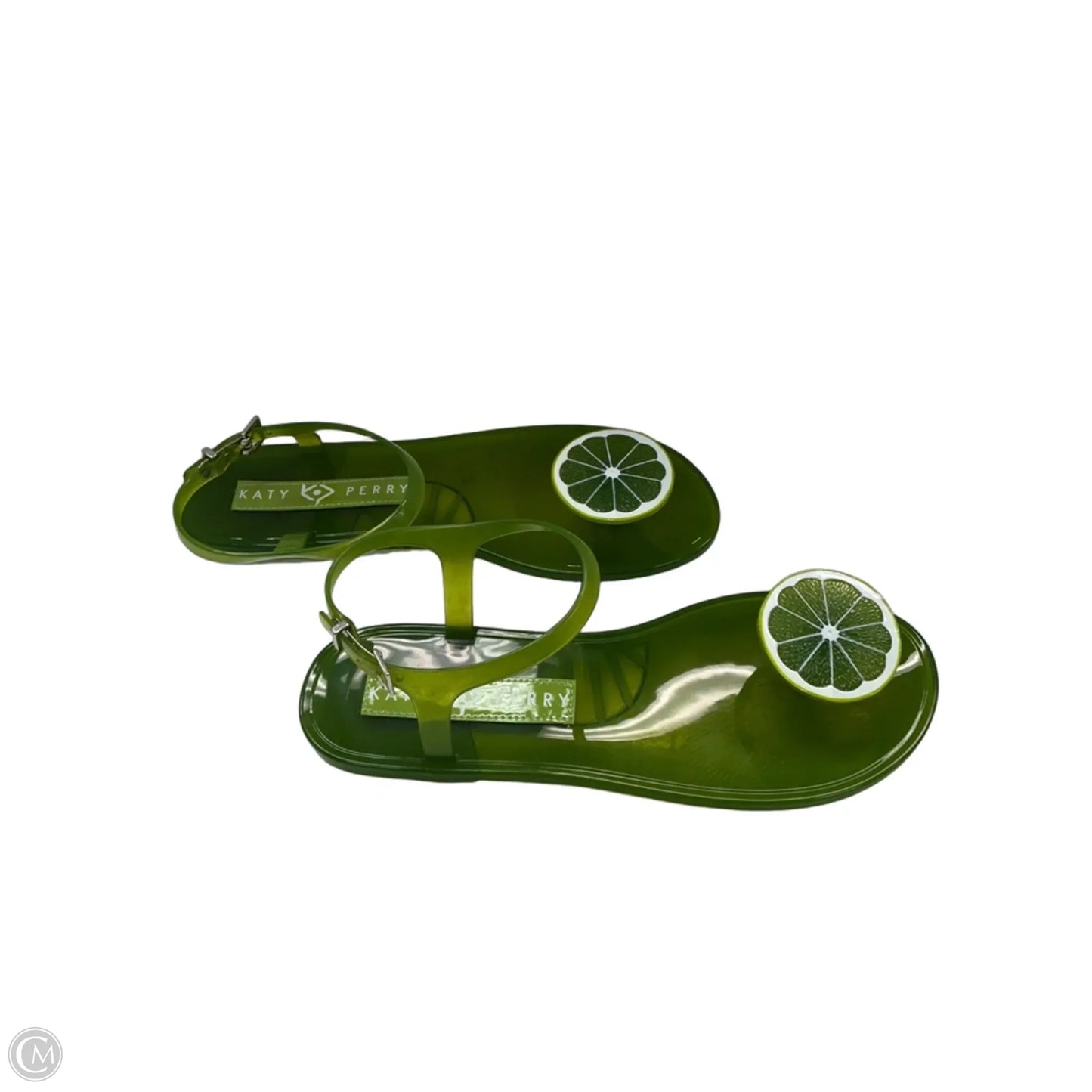 Sandals Flats By Katy Perry In Green, Size: 9